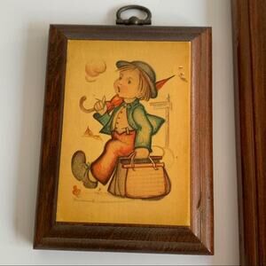 3 Hummel Wood Plaques